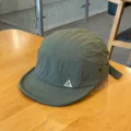 Hoogwaardige Japanse honkbalpet met korte rand, zachte 5-panel outdoor zonnehoed voor dames en heren - Klein Driehoek Sneldrogend / Legergroen