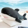 Cute killer whale plush toy, soft stuffed orca doll for kids and home decor variant. - Marine Series (Shark) / 25cm