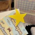 Cute dopamine yellow star hair clip, sweet Korean style glitter bang clip accessory for girls. - Yellow