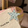 Metal star hair clip sweet cute fringe clip fashionable hair accessories for women and girls daily wear - Blue Star Hair Clip / Blue