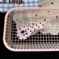Cute pink spoon hair clip with black polka dots and cat pattern, sweet girl hair accessory variant. - Pink Polka Dot Black Hair Clip