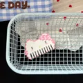Lindo pasador de pelo de gato de píxeles rosa blanco peine horquilla para niñas - Pinza de Pelo Peine Gato Blanco