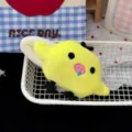 Cute cartoon yellow duck plush hair clip soft girl sweet bangs hairpin hair accessory - Large Little Yellow Duck Style / Yellow