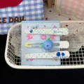 Cute blue blueberry hair clip set sweet girlish bangs duckbill hairpin daily hair accessories - Blueberry 3-Piece Set (Bagged)