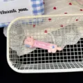 Cute pink cartoon bear hair clip sweet style hair accessories for women and girls detail - Bunny Hairpin