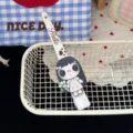 Cute cartoon girl large duckbill hair clip sweet bangs hairpin hair accessories for daily. - Cake Hair Clip with Daisies and Cherry Poms