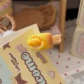 Cute summer fruit ice cream hair clip, sweet cartoon girl bangs hairpin for daily. - Durian Yellow