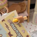 Cute 3d food hair clip sweet cartoon hair accessory for women girls stylish daily wear - Durian Brown