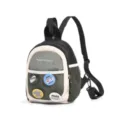 Leichter kleiner Berg-Rucksack, lässiger bunter Outdoor-Reise-Paar-Tagesrucksack. - Einzelne Tasche / S / Schwarz