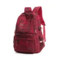 Sac à dos camouflage rouge pour étudiants, cartable tactique multifonction durable. - Sac Seul / Rouge
