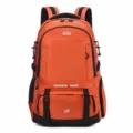 Sac à dos de randonnée 80L orange sac de voyage sport plein air sac de camping multifonction - Orange