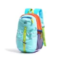Mochila casual para exteriores colorida con diseño multicolor, ligera e ideal para el uso diario. - L / Verde menta