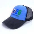 2026 Wereldbeker honkbalpet, ademende mesh trucker hoed, casual zonbescherming sportpet. - L (58-60cm) / Blauw