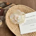 Pearlescent flower hair claw clip small aesthetic shark clip for women elegant hair tool - Mermaid Color