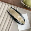 French style acetate swallowtail hair clip elegant hairpin for women hair styling accessories - Versatile Wood Grain