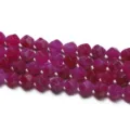 Perles de pierres précieuses facettées cristal rose fabrication de bijoux pièces de DIY - Tourmaline Rose Optimisée