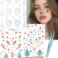 Christmas face rhinestone stickers DIY self-adhesive eye crystal body gems makeup face jewels - Letter K
