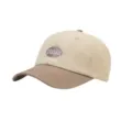 Colorblock honkbalpet voor heren en dames, stijlvolle geborduurde DUNK buitenpet. - Volwassene / Beige & Khakikleurige Rand