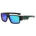Polarized fishing sports sunglasses UV400 for driving cycling running outdoor motorcycle - Black Frame Green Film Polarized