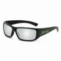 Men polarized sunglasses sports outdoor cycling fishing UV400 fashion black frames - Black Frame Silver Mirror