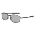 Klassieke metalen frame gepolariseerde zonnebril voor heren en dames vissen rijden sport. - Zwart Frame Meekleurend