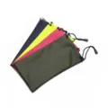 Multicolor drawstring glasses pouch soft fabric sunglass storage bag portable case - Eyeglass Pouch