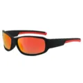 Heren Outdoor Fietsen Gepolariseerde Zonnebril UV Bescherming Sport Wandelen Vissen - Zwart Rood Coating