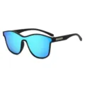 Gepolariseerde zonnebril dames heren outdoor sport fietsen vissen zwart montuur blauwe lens - Zwart Montuur IJstblauw (Gepolariseerd)