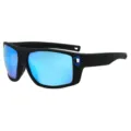 Heren Dames Outdoor Fietsen Gepolariseerde Zonnebril Blauw Gespiegeld Sport Bril - Zwart Frame / Ijsblauw Spiegel