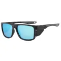 Occhiali da sole tattici mimetici polarizzati con lenti blu per pesca e protezione. - Mimetico Blu (Polarizzato)