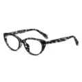 Donne montatura occhiali TR90 occhio di gatto ultraleggera retro ottica da vista moda. - Montatura Tartarugata Nera