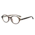Montatura per Occhiali Rotonda Tartarugata TR90 Vintage Ottica Variante - Montatura Tartarugata Verde