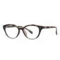Koreanische Retro TR90 optische Brille, stilvolles Cat-Eye-Design, leichte Myopie Brille. - C52 Verlaufs-Bernstein-Gestell