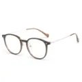 Montatura per occhiali tonda quadrata leggera vintage TR90 da donna anti luce blu - Montatura Tè Freddo