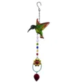 Carillon eolien colibri en cristal suspendu pour decoration de fenetre de jardin. - Petit colibri / Sac à bulles