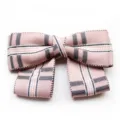 Fiocco a quadri rosa accessorio per colletto, elegante camicetta lolita 11x7.5cm. - 01-Rosa
