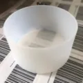 Housse de tasse en silicone base de protection blanche antidérapante pour verres - 120 mm / Transparent
