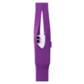 Purple knitted phone bag variant, stylish woven crossbody sleeve for mobile devices. - Purple [Short Style 40cm]