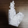 Guanti sposa senza dita in pizzo bianco tulle matrimonio festa opera sera ballo guanti - Taglia unica / Bianco