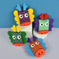 Colorful plush pet chew toy set, cute animal plushies with knit bodies and felt wings for cats dogs. - One Size / Cat Toy Random Style 7