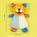 Colorful pet plush toy with cute animal design, soft interactive chew toy for cats and dogs. - One Size / Little Lion Crinkle Paper