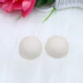 Minimalist round spray paint stud earrings for women, chic daily fashion minimalist jewelry. - Meter