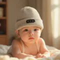 Gorro de punto de invierno para bebés niños y niñas, gorrito cálido elegante en beige. - 2-6 Años / Beige