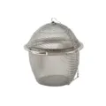 Stainless steel tea infuser ball, fine mesh spice strainer with chain and secure lock. - 5.7x6cm Mesh Bucket