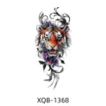 Colorful tiger tattoo sticker, waterproof temporary arm tattoo for men and women variant. - XQB-1368 / 114*210mm