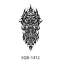 Black tribal temporary tattoo sticker half arm totem body art waterproof sticker for party - XQB-1412