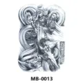 Grande adesivo per tatuaggio temporaneo impermeabile con design di guerriero e dragone. - Dio della Guerra Zhao Yun (MB-0013)