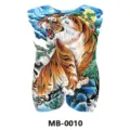Grande adesivo per tatuaggio tigre schiena impermeabile arte corporea temporanea. - Tigre & Pino (MB-0010)