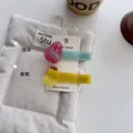 3D Frucht Acetat Haarklammer süße Ponytail Haarnadel modische Haarspangen für Frauen - Wachsapfel