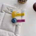 Süße Frucht Acetat Haarklammer süßer Seitenclip Mango Blaubeere Variante Accessoire - Blaubeere